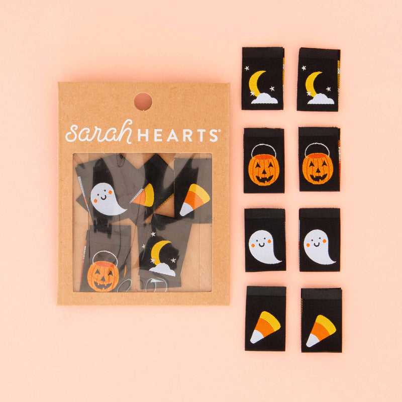 Halloween Icons Multipack Woven Sewing Labels