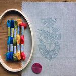 Budgiegoods // Birds Embroidery Kit // Art by Lisa Congdon