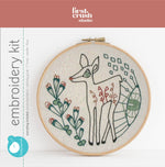 Budgiegoods // Doe Embroidery Kit // Art by Elizabeth Marquis