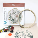 Budgiegoods // Doe Embroidery Kit // Art by Elizabeth Marquis