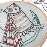 Budgiegoods // Owl Embroidery Kit