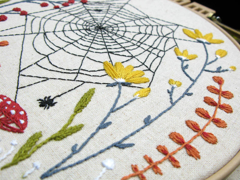 Budgiegoods // Woven Embroidery Kit // Art by Lori Roberts