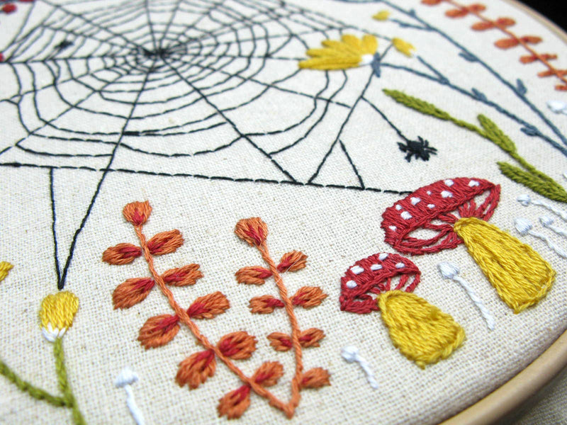 Budgiegoods // Woven Embroidery Kit // Art by Lori Roberts