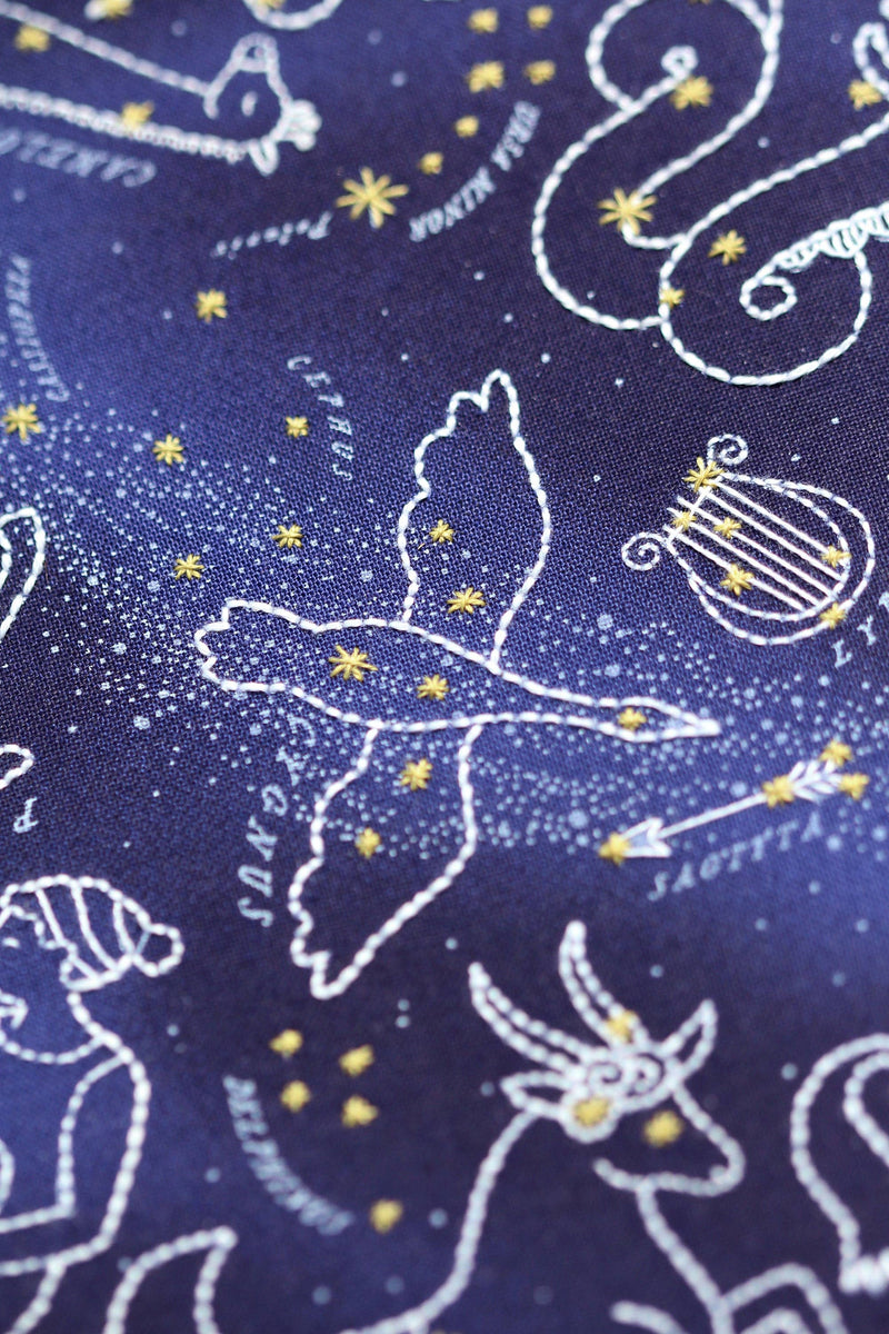 Kiriki Press // Constellation Series // Star Map - 11" Hoop Kit