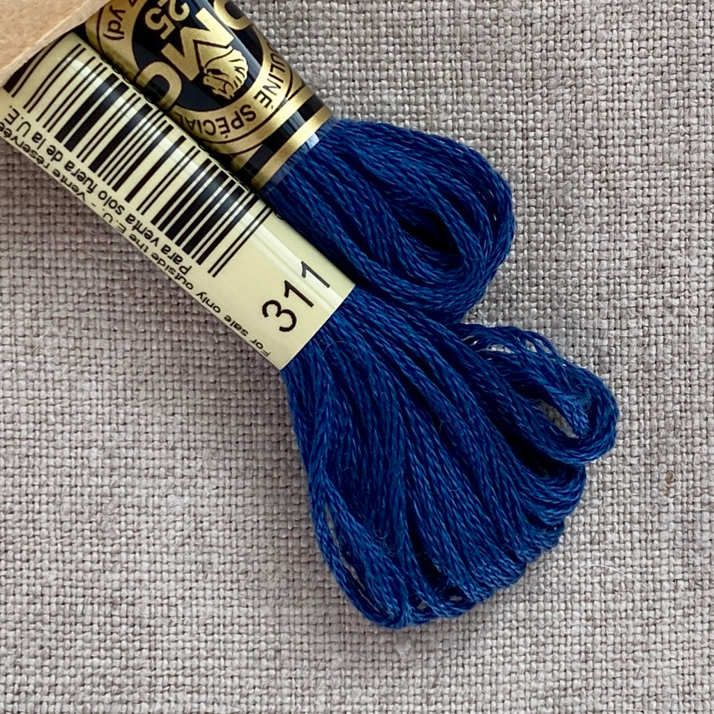 DMC Embroidery Floss: Blues - Tiny Tomatoes Supply Co.