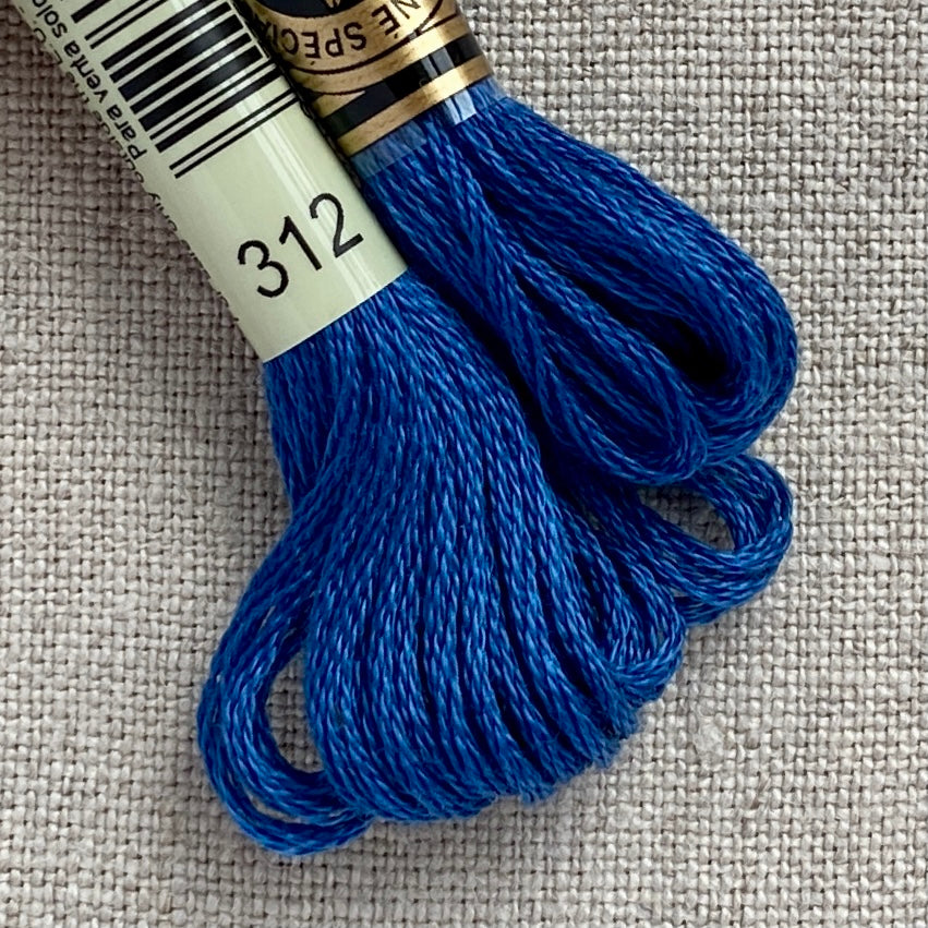 DMC Embroidery Floss: Blues - Tiny Tomatoes Supply Co.