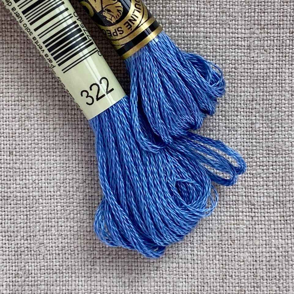 DMC Embroidery Floss: Blues - Tiny Tomatoes Supply Co.