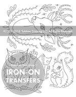 Forest Friends :  Embroidery Transfer Patterns - Tiny Tomatoes Supply Co.