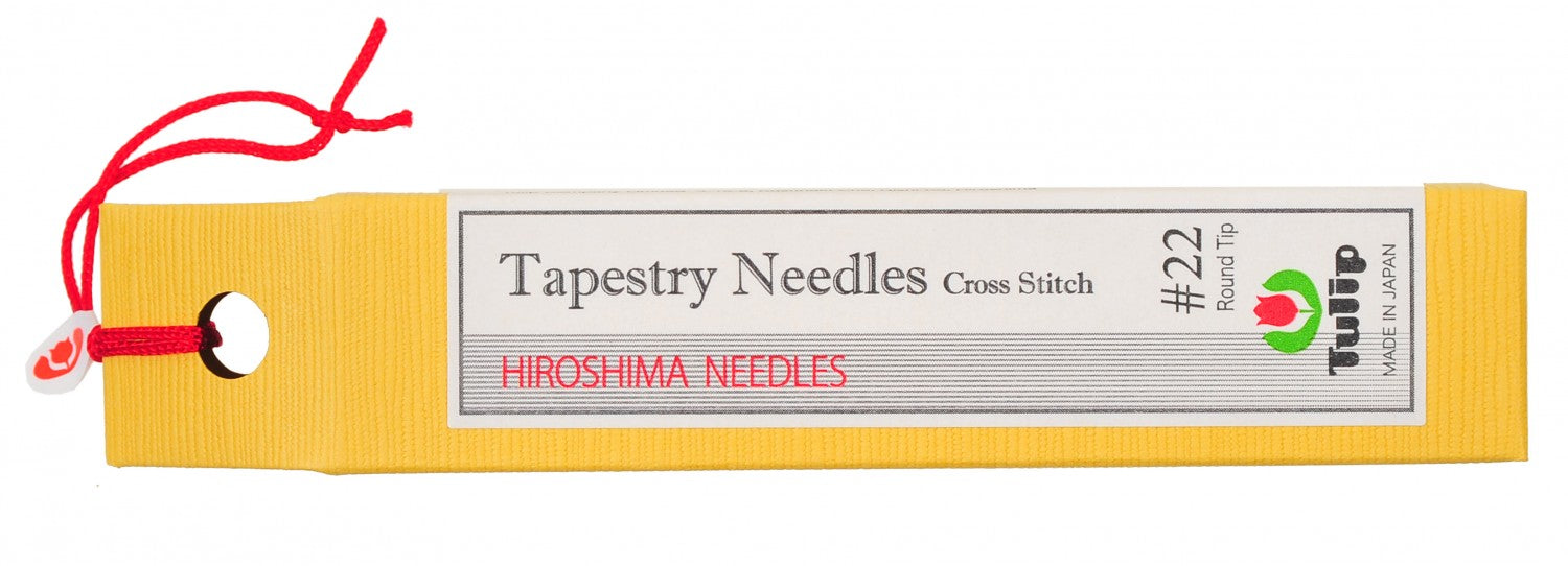 Tulip Needles - Assorted Tapestry Needles Round Tip Size 17, 18, 20, 23