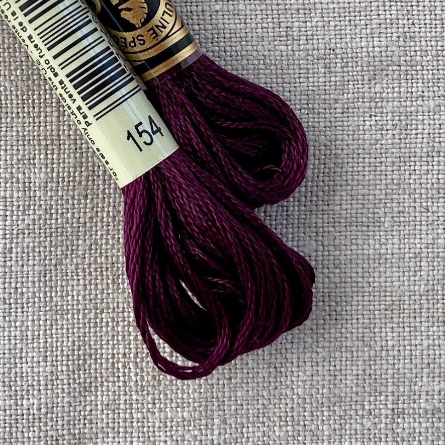 DMC Embroidery Floss: Warm Purples - Tiny Tomatoes Supply Co.