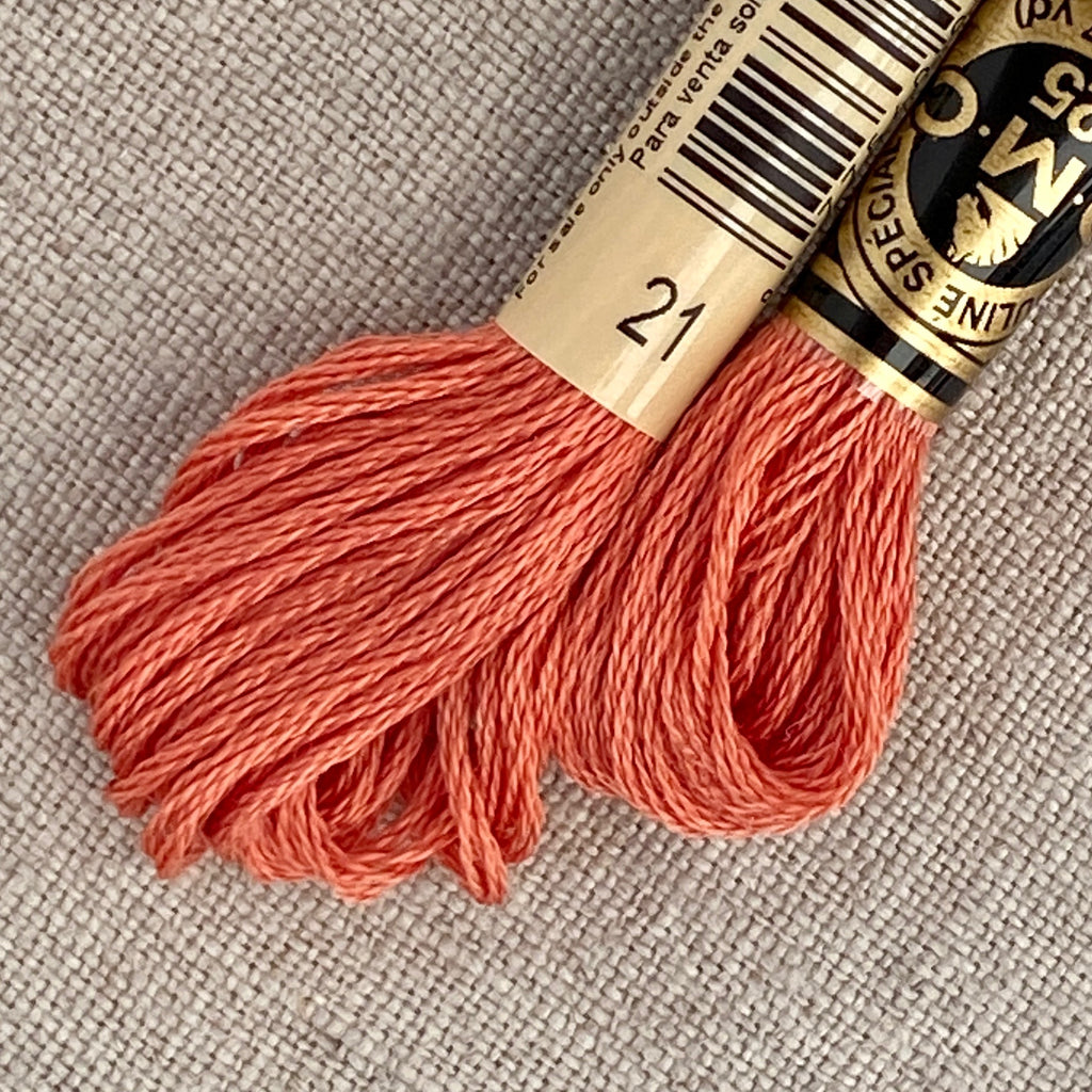 DMC Embroidery Floss: Rosy Browns - Tiny Tomatoes Supply Co.