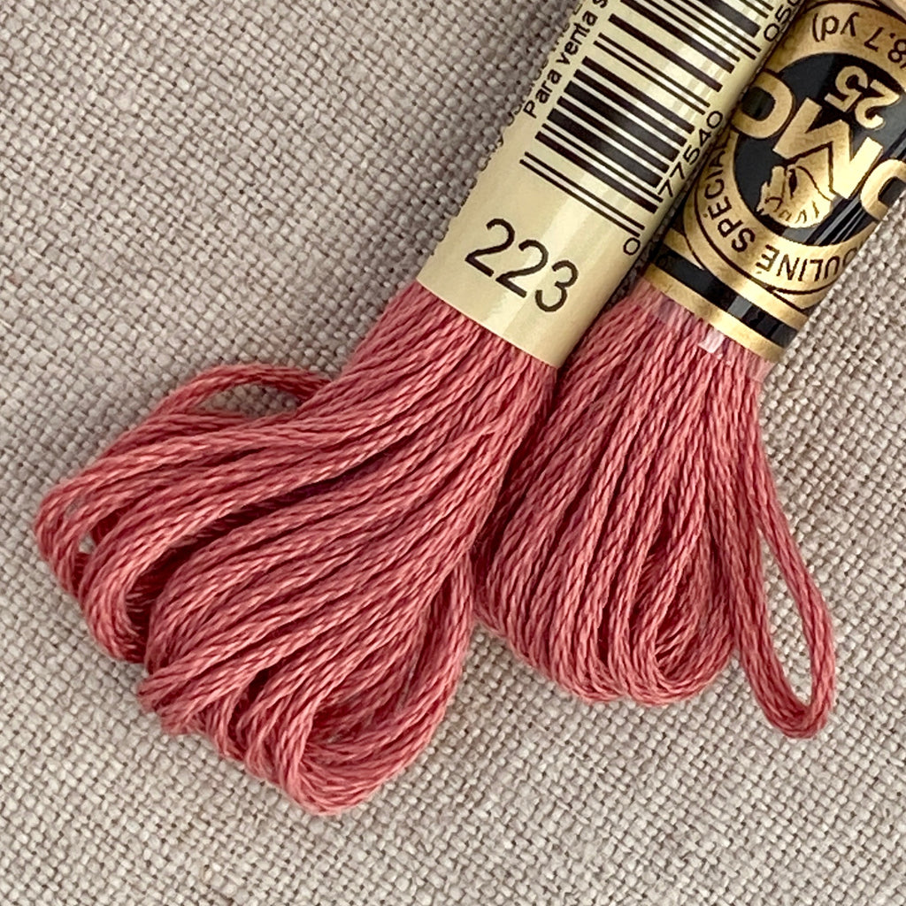 DMC Embroidery Floss: Rosy Browns - Tiny Tomatoes Supply Co.