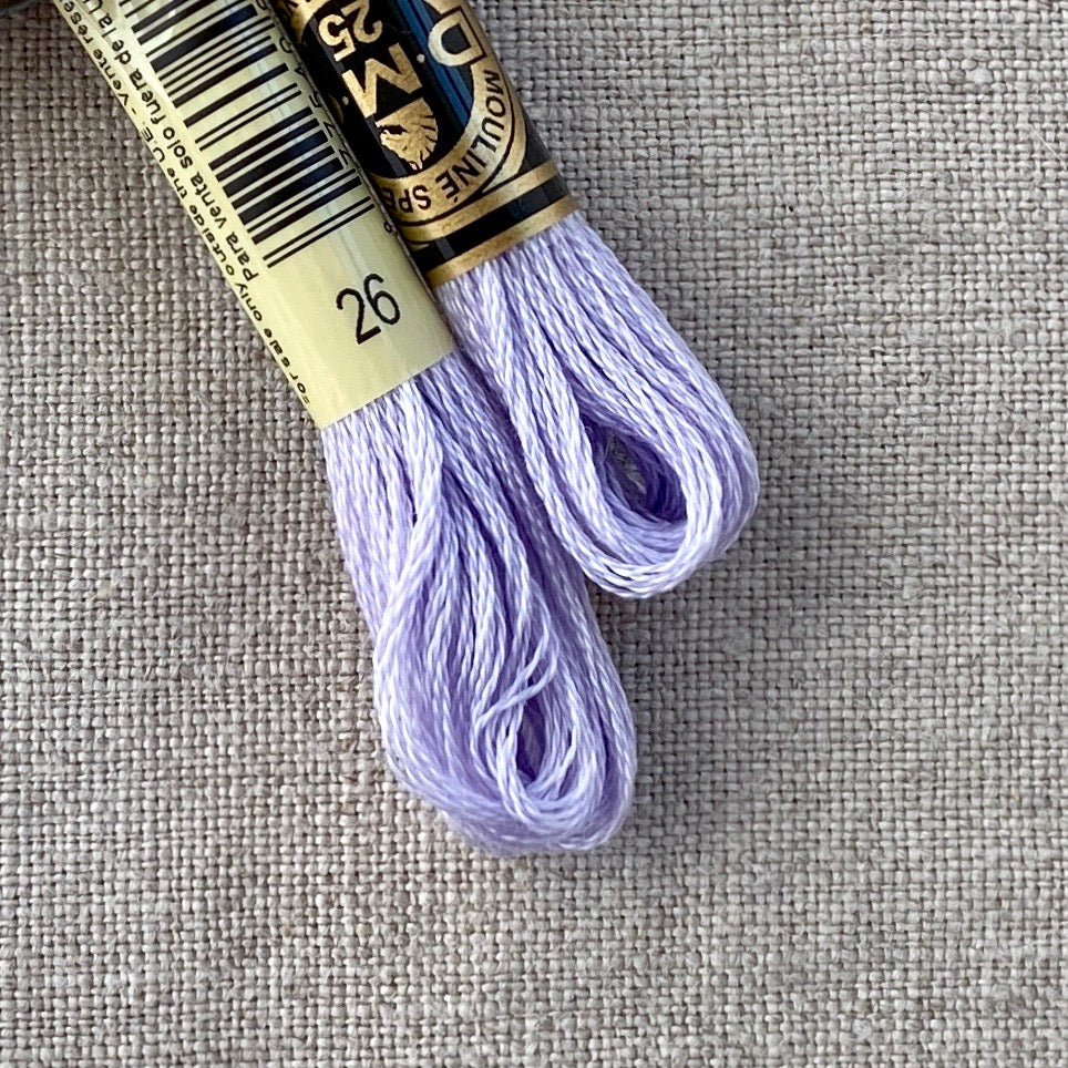 DMC Embroidery Floss: Warm Purples - Tiny Tomatoes Supply Co.