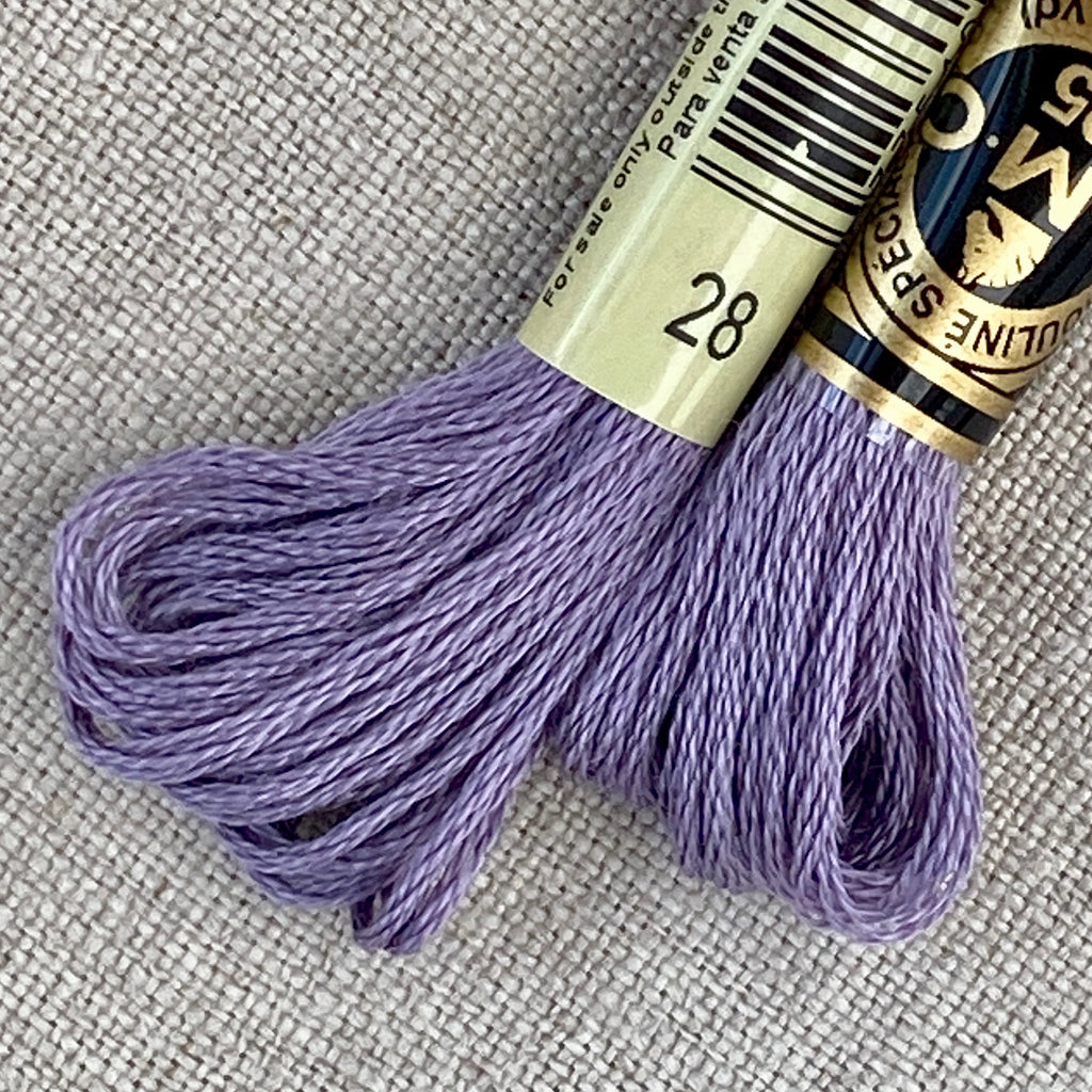 DMC Embroidery Floss: Cool Purples - Tiny Tomatoes Supply Co.