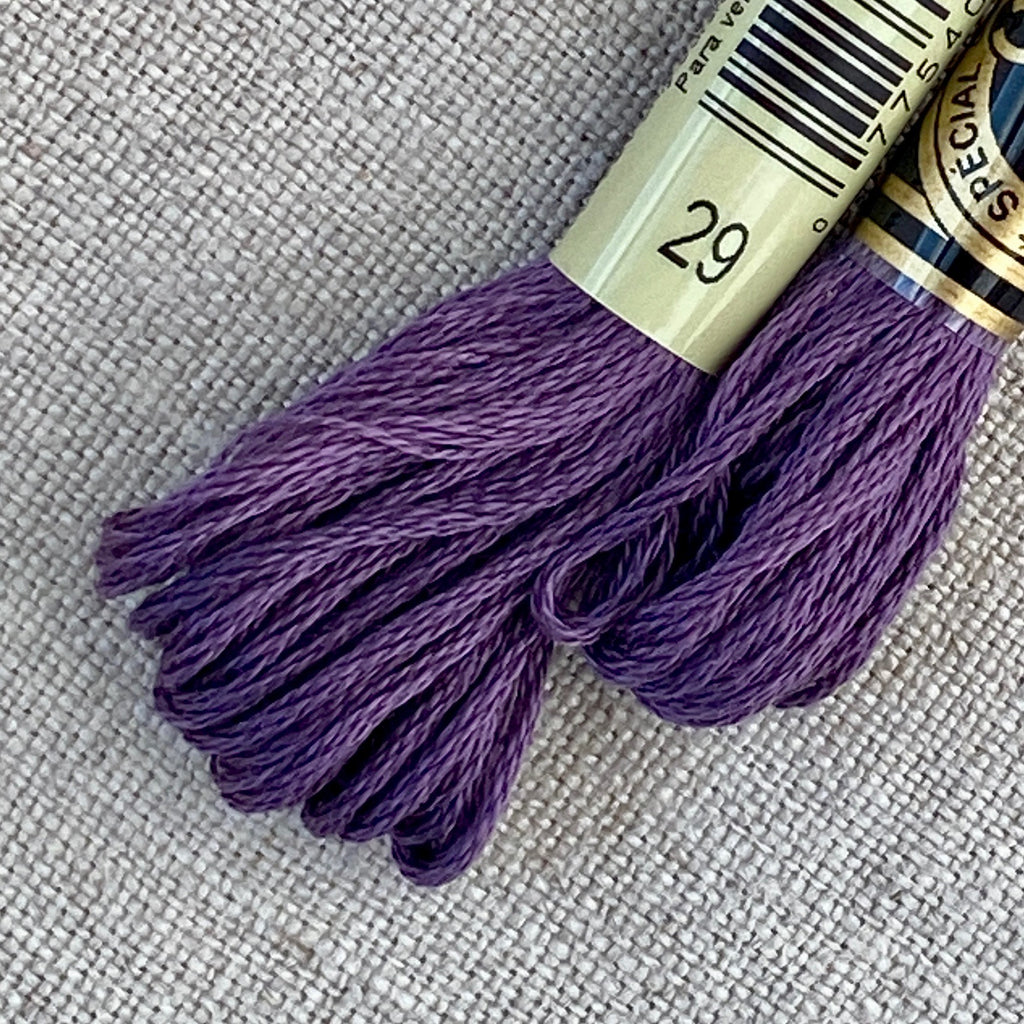 DMC Embroidery Floss: Cool Purples - Tiny Tomatoes Supply Co.