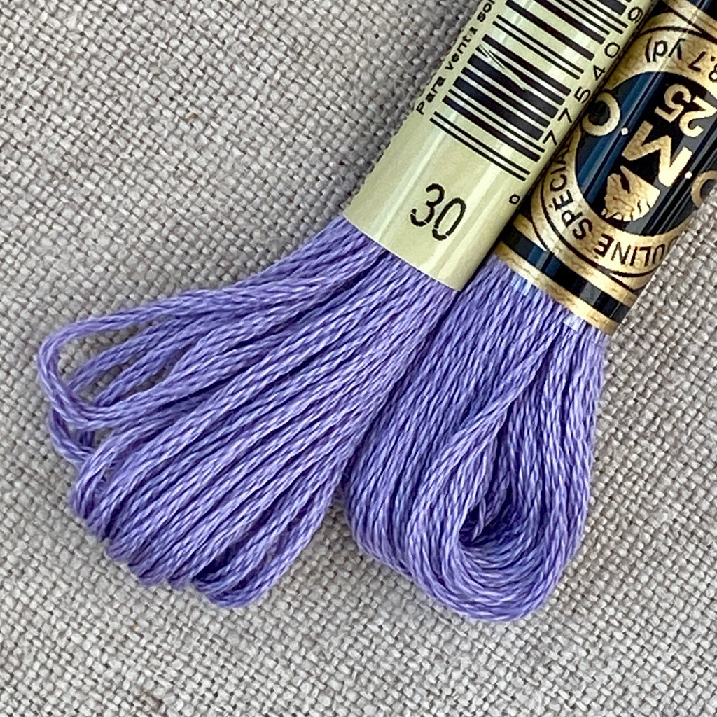 DMC Embroidery Floss: Cool Purples - Tiny Tomatoes Supply Co.