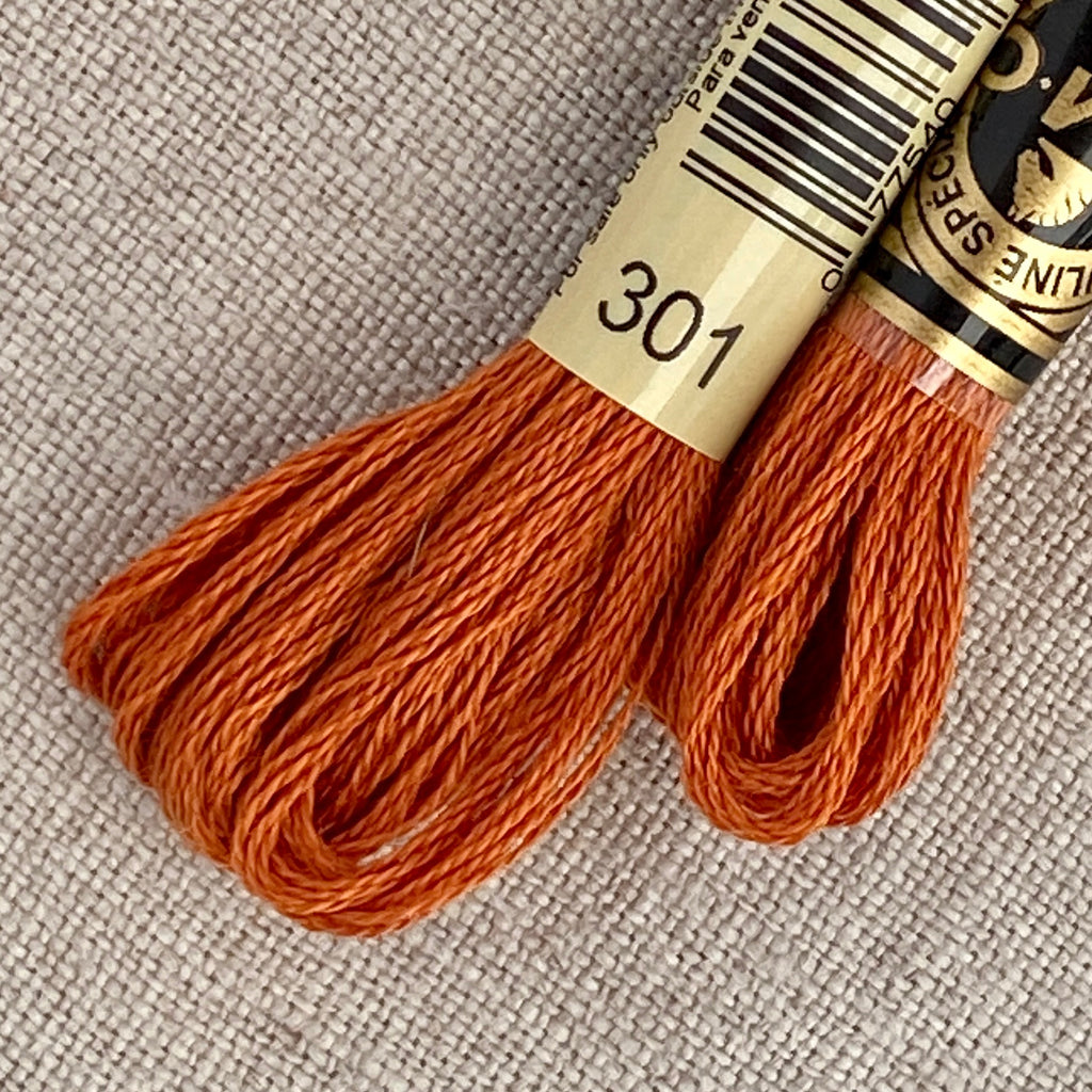 DMC Embroidery Floss: Rosy Browns - Tiny Tomatoes Supply Co.