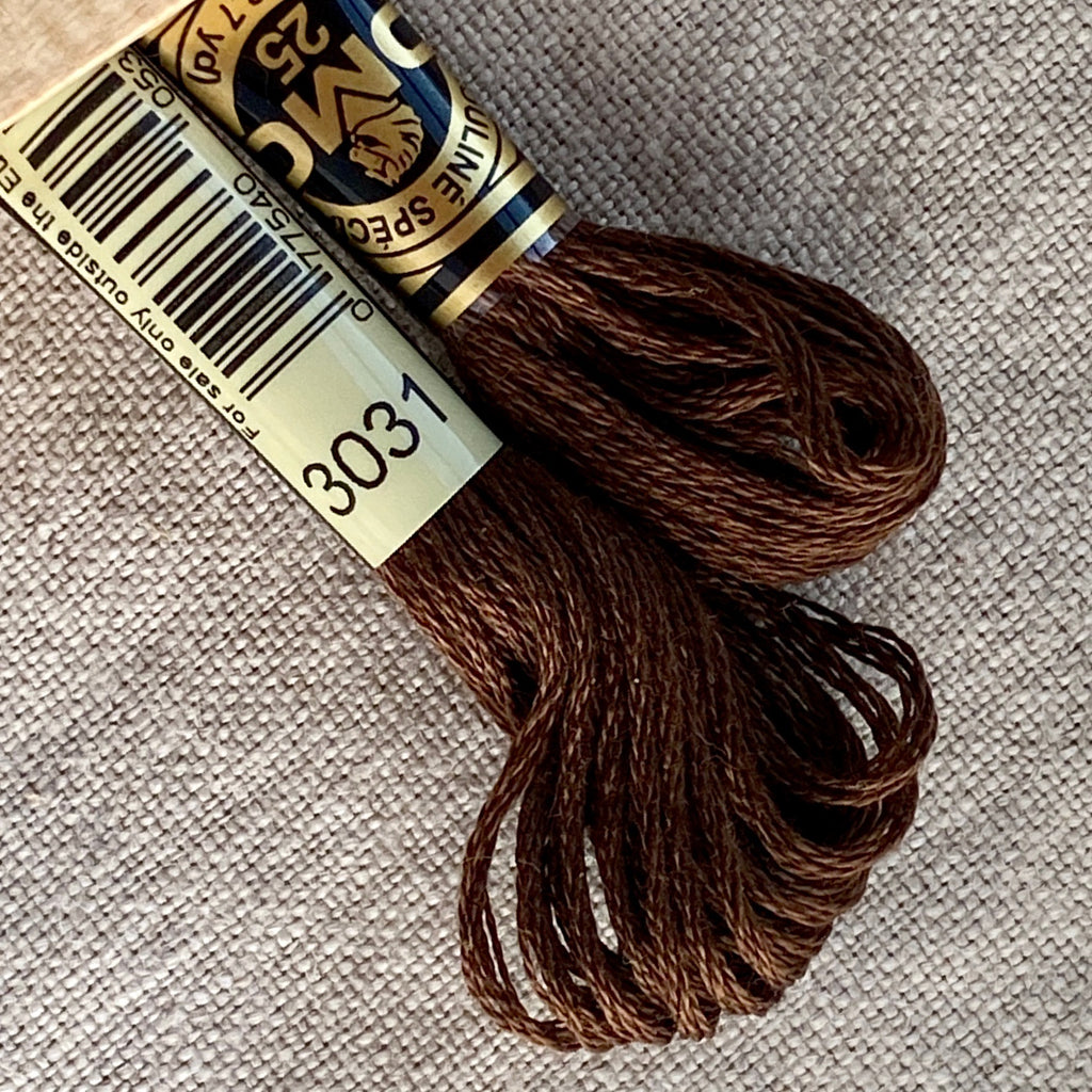 DMC Embroidery Floss: Brown Browns - Tiny Tomatoes Supply Co.