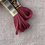 DMC Embroidery Floss: Warm Purples - Tiny Tomatoes Supply Co.