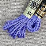 DMC Embroidery Floss: Cool Purples - Tiny Tomatoes Supply Co.