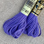 DMC Embroidery Floss: Cool Purples - Tiny Tomatoes Supply Co.