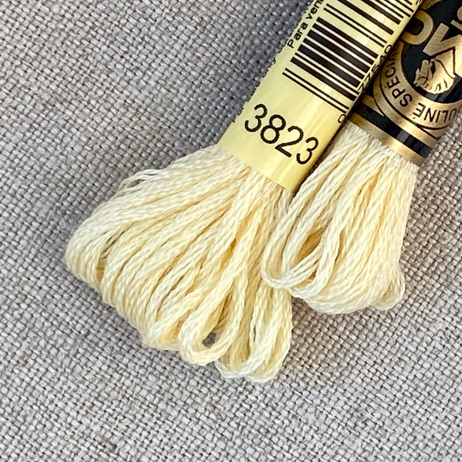 7743 Gold Color DMC Floralia 3 Ply Divisible Wool Laine 