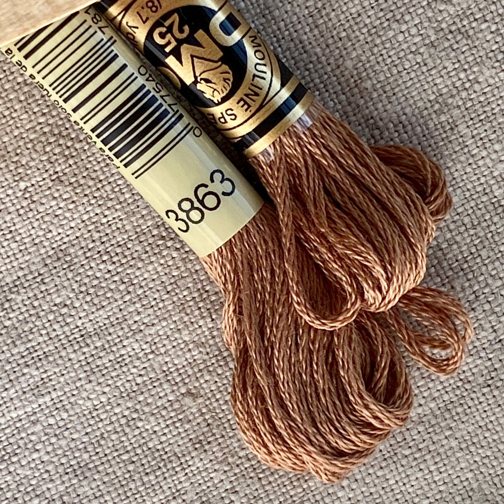 DMC Embroidery Floss: Brown Browns - Tiny Tomatoes Supply Co.