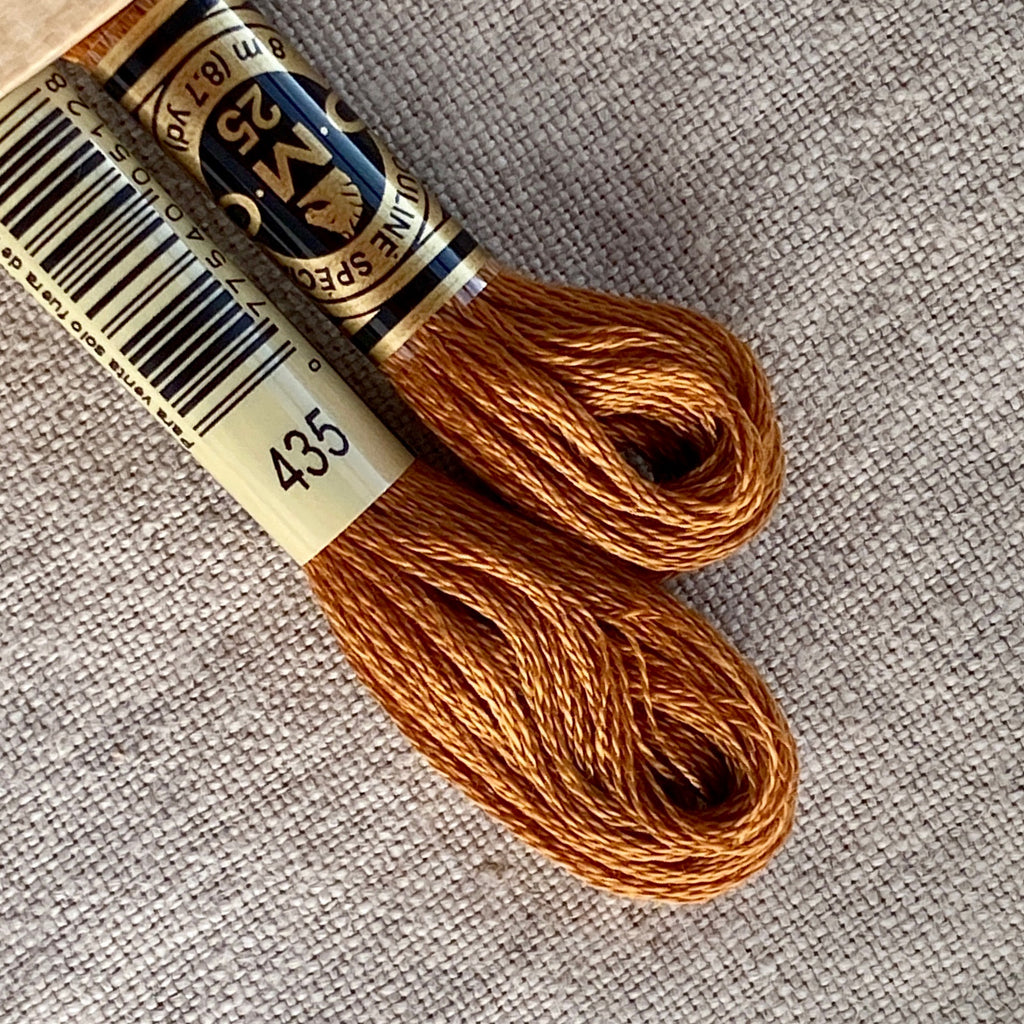 DMC Embroidery Floss: Brown Browns - Tiny Tomatoes Supply Co.