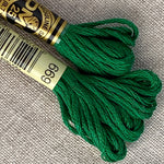 DMC Embroidery Floss: Greens