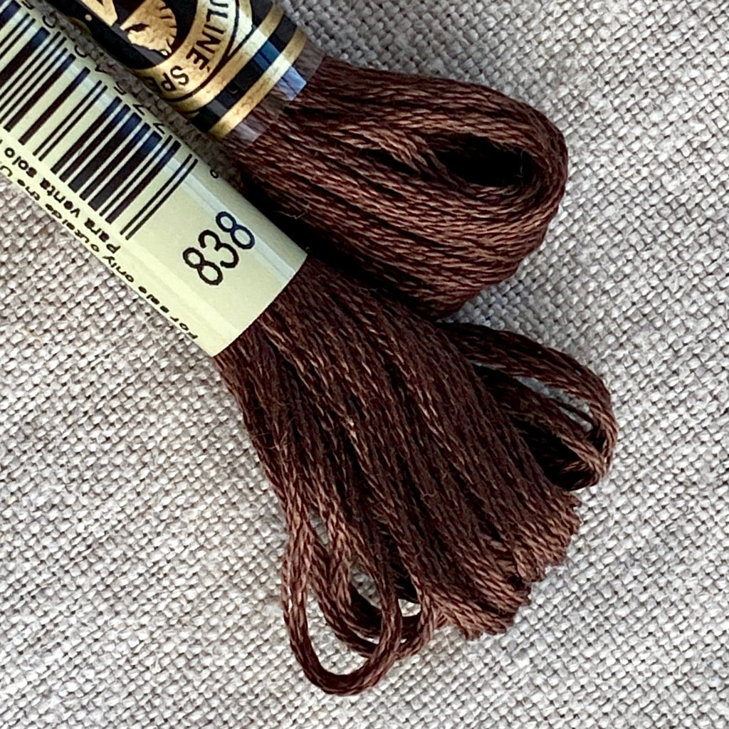 DMC Embroidery Floss: Brown Browns - Tiny Tomatoes Supply Co.