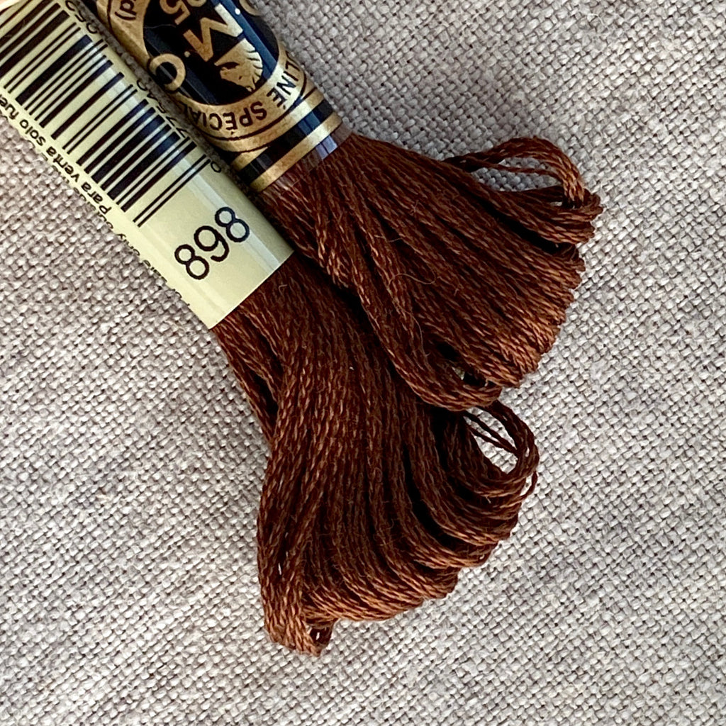 DMC Embroidery Floss: Brown Browns - Tiny Tomatoes Supply Co.