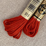 DMC Embroidery Floss: Rosy Browns - Tiny Tomatoes Supply Co.
