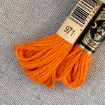 DMC Embroidery Floss: Oranges + Peaches