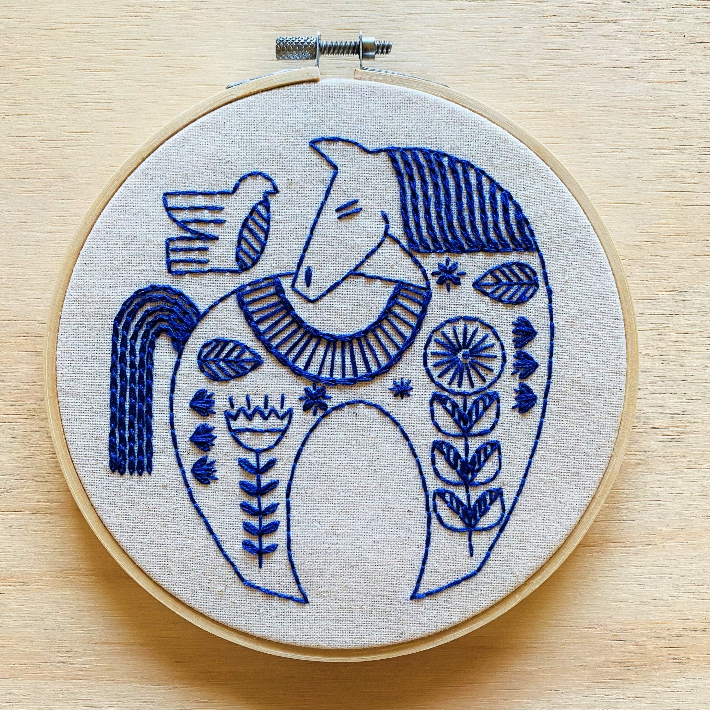 Hygge Horse - Complete Embroidery Kit – Tiny Tomatoes Supply Co.