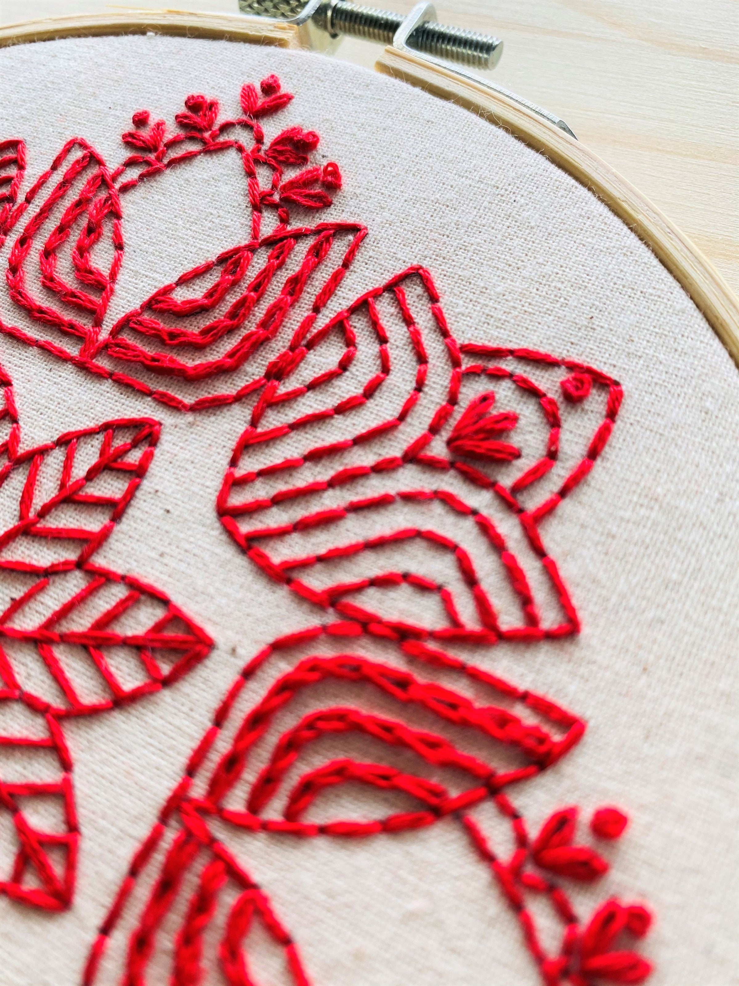 Set2 Vintage 3” Embroidery Hoop Cross Stitch Needlework Tulip Rose Flowers  Lace