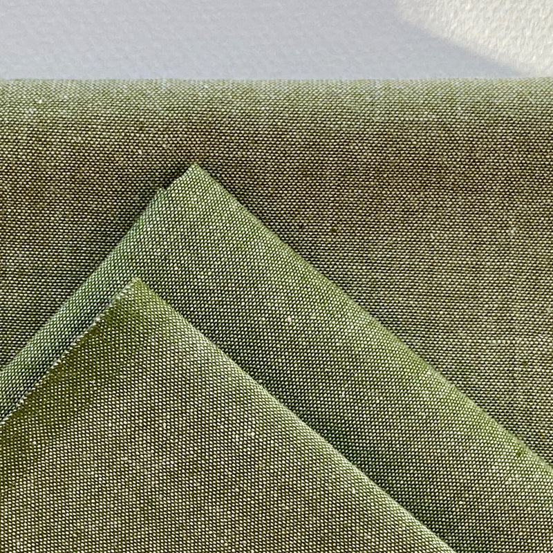 Chambray: Olive Green