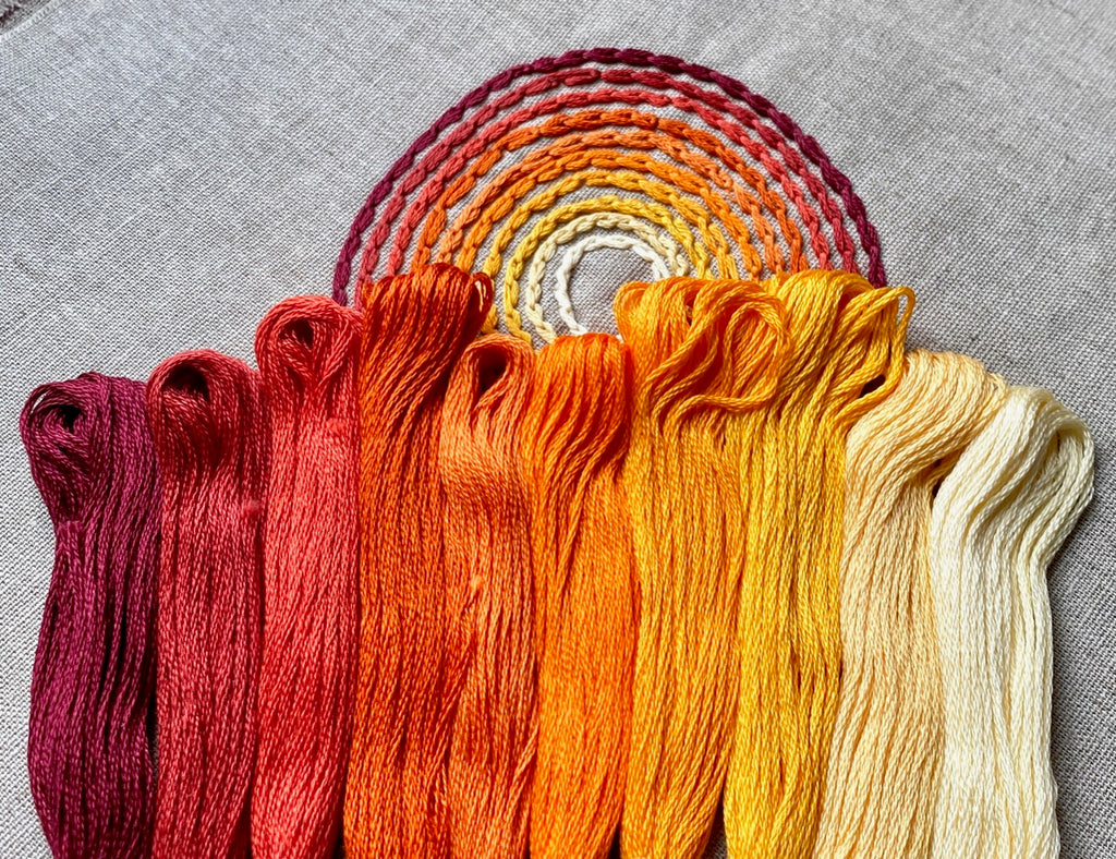 DMC Embroidery Floss: Rainbow 10