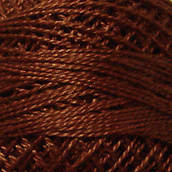 Pearl Cotton : Red Brown Medium Light
