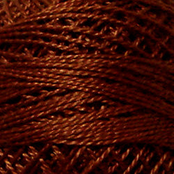 Pearl Cotton : Red Brown Medium