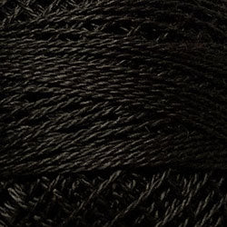 Pearl Cotton : Brown Black Dark