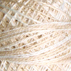 Pearl Cotton : Beige Ivory Variegated