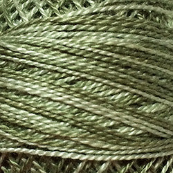 Pearl Cotton : Faded Olive Variegated