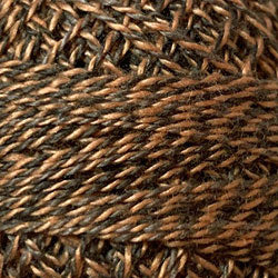 Pearl Cotton : Orange Twisted Tweed Variegated