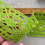 Green Cotton Lace Ribbon