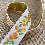 Oranges + Flowers Ribbon